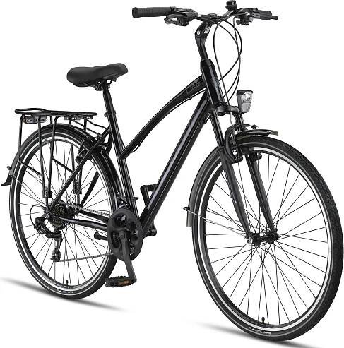 Licorne Bike L-V-ATB Premium Treking Bike in 28 inch - kolo pro muže, chlapce, dívky a ženy - Shimano 21 rychlostí - městské kolo - pánské kolo