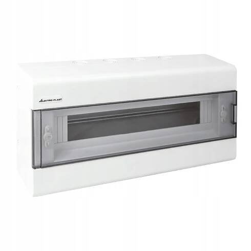 ROZVADĚČ NT 18MOD W205 mm S416 mm G95 mm IP40 N+PE Elektro-Plast