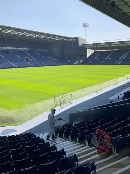 we clean shine @ The Hawthorns - We Clean Birmingham
