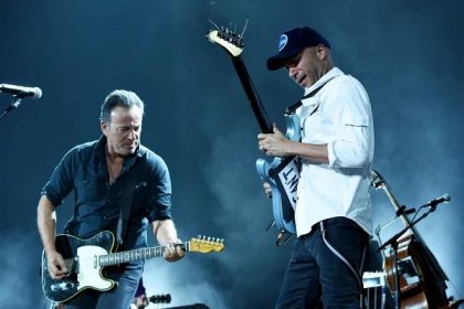 Bruce Springsteen and Tom Morello