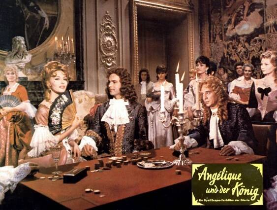 Angelika a král - Fotosky - Michèle Mercier, Jacques Toja, Philippe Lemaire