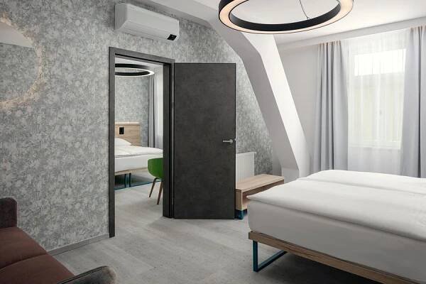 Apartmá se dvěma ložnicemi | EA Hotel Moment Self Check-In