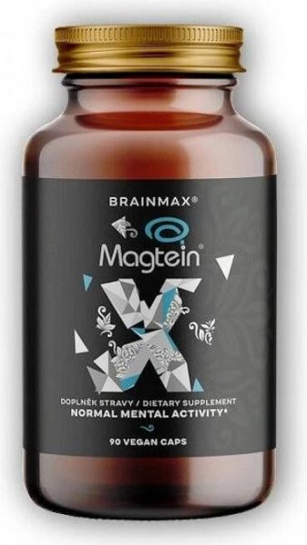 BrainMax Magtein, Hořčík L-Treonát, 90 kapslí