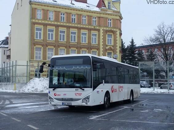 Fotografie Iveco Crossway LE LINE 12M 651 (6L4 9217) ČSAD Liberec