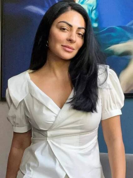 Neeru Bajwa exudes effortless style in casual attires