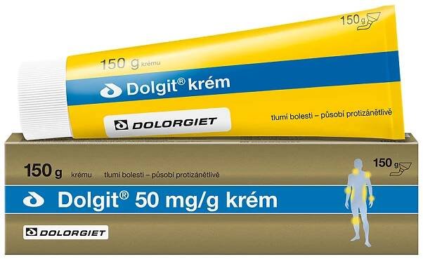 DOLGIT Krém 50 mg 150 g