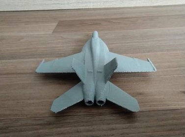 Stíhací letoun - Boeing F/A-18E (1:100) - Vojenské modely letadel