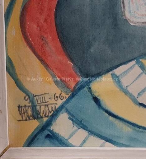 Jaroslav Kafka / Klaun - detail aukce « Aukce « Aukční Galerie Platýz