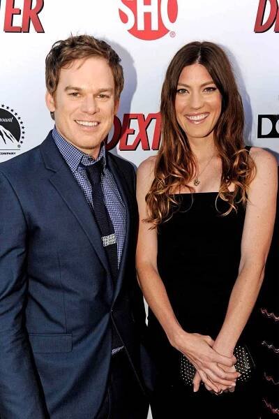 Michael C. Hall and Jennifer Carpenter arrive at the season 8 premiere of 'Dexter' in L.A. on June 15, 2013
