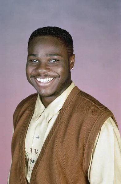 Malcolm-Jamal Warner as Theo Huxtable in The Cosby Show.
