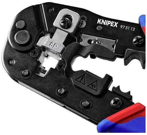 Knipex Crimpzange für RJ45-Westernstecker 97 51 13 krimpovací kleště