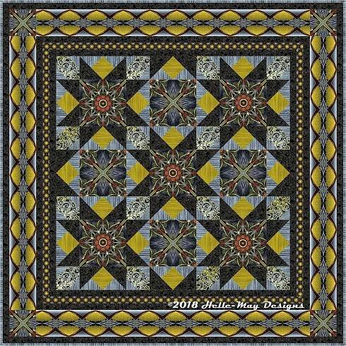 Grand Illusion Pattern | Helle-May Designs