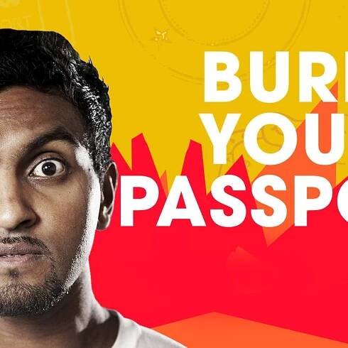 Burn Your Passport logo