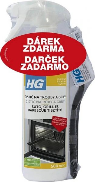 HG čistič na trouby a grily 0,5 l