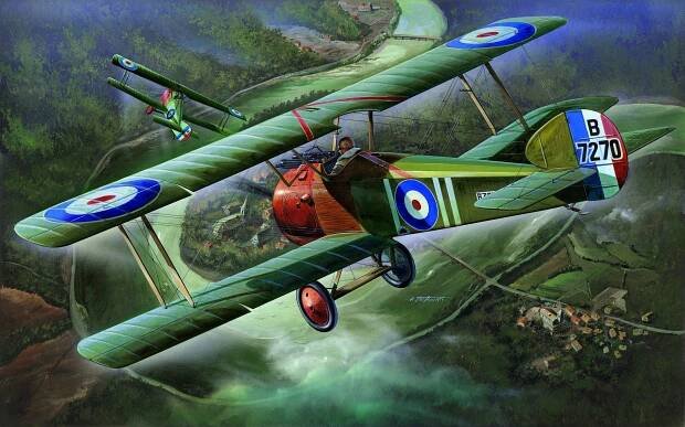 Academy - Sopwith Camel F-1, Model Kit 12109, 1/32