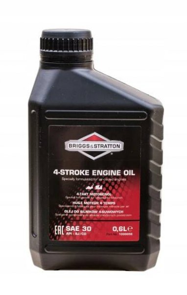 OLEJ BRIGGS STRATTON SAE30 4-SUW 0.6L