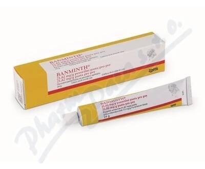 Banminth 21.62mg/g perorální pasta pro psy 24g