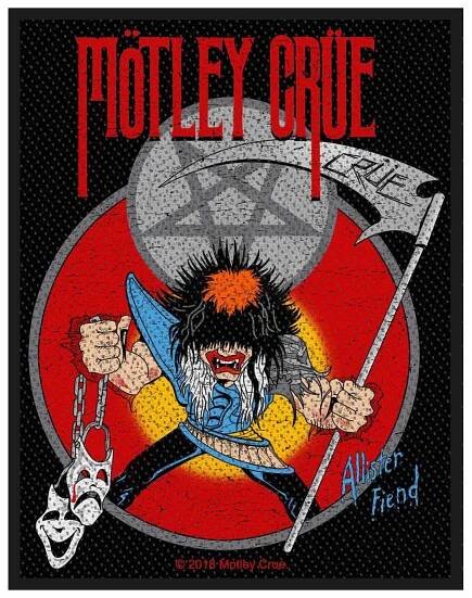 Mötley Crüe: Nášivka Allister Fiend Merch