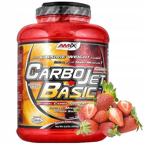 Amix CarboJet Basic 3000g gainer mass mutant MEGA syrovátkový protein