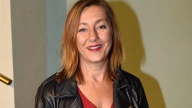 Vanda Hybnerová na tiskové konferenci Roztančené divadlo (ABC, Praha, 18. září 2019)