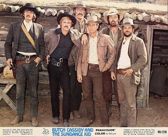 Robert Redford, Ted Cassidy, Paul Newman - Butch Cassidy a Sundance Kid - Fotosky