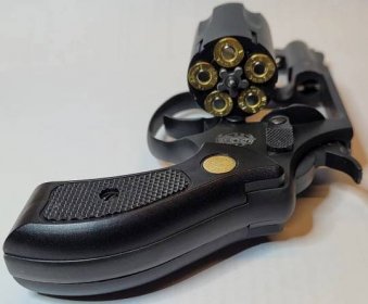 Plynový revolver Smith & Wesson Chiefs Special cal. 9mm kat. D, černý - Sport a turistika