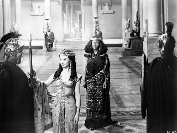 Caesar a Kleopatra - Z filmu - Vivien Leigh, Flora Robson