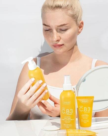Ziaja VITAMIN C.B3 NIACINAMID regenerierendes Gesichtsreinigungsgel 190ml