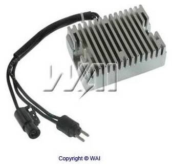 Regulátor dobíjení s usměrňovačem - Harley-Davidson Sportster Models 2003-94 Chrom