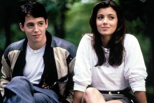MATTHEW BRODERICK, MIA SARA, FERRIS BUELLER'S DAY OFF, 1986