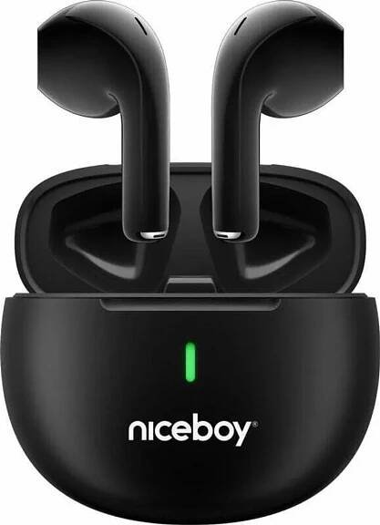 Niceboy Hive Beans Pop Black Bezdrátové sluchátka do uší Obrázek produktu 