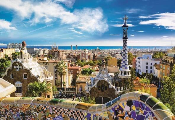 Trefl Park Güell Barcelona 1500 dílků