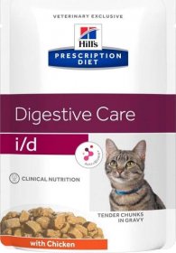 Hill's Pet Nutrition Prescription Diet Feline i/d AB+ Cat kuře kapsička 12x 85 g