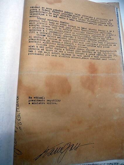 Dokumenty ze spisu Stb o Karlu Gottovi