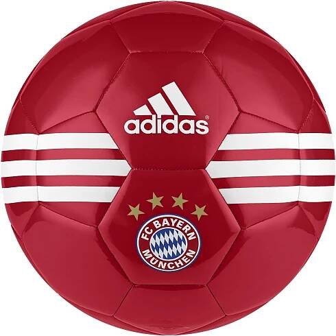 Fotbalový míč adidas FC BAYERN červený | AD Sport