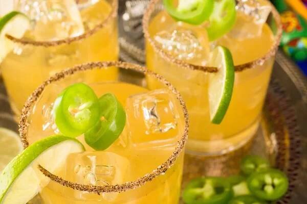 Pikantní grapefruitu margarita — Stock obrázek