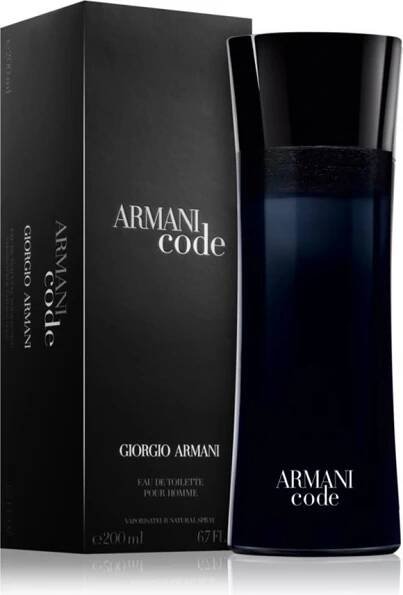 Giorgio Armani Black Code toaletní voda - MARIANET.cz