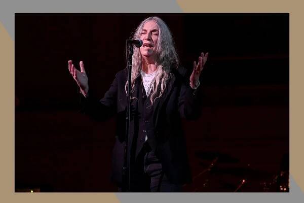 Patti Smith bares her soul onstage through song.