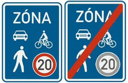 Přehledně: Sdílená zóna nebo P+D. Řidiče čekají od ledna nové značky, řeší parkování i odstup