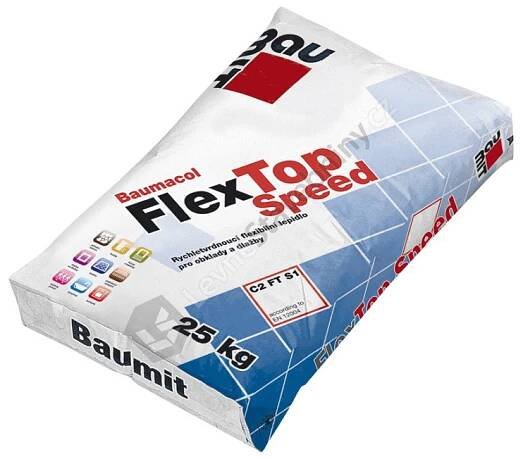 Tmel lepící flex Baumit Baumacol FlexTop Speed (C2FT S1) / 25 kg
