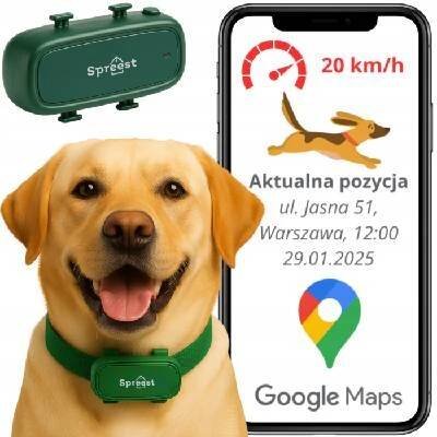 GPS LOKÁTOR PRO KOČKY PSA ZVÍŘAT VYSÍLAČ MINI ANDROID OBOJEK TRACKER