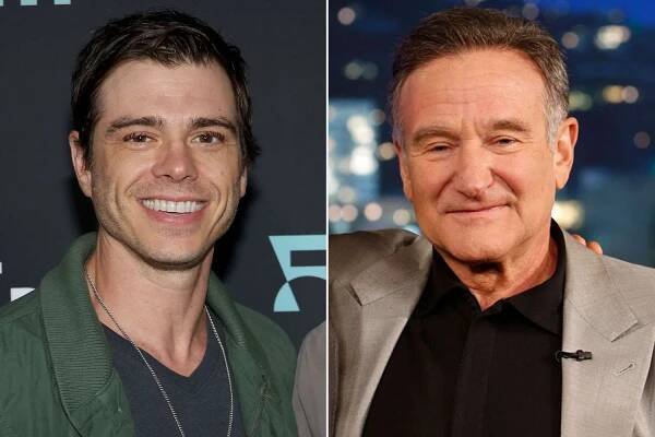  Matthew Lawrence and Robin Williams 