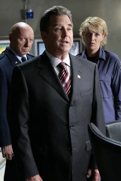 Hvězdná brána - Cesta, po níž jsme se nevydali - Z filmu - Don S. Davis, Beau Bridges, Amanda Tapping