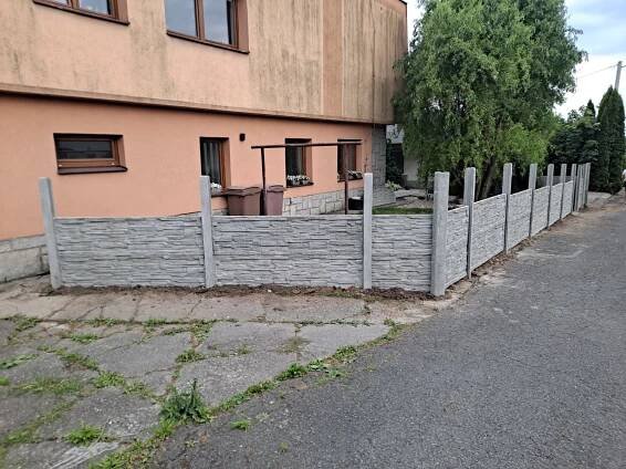 Betonové ploty - PSK-ploty - Ostrava