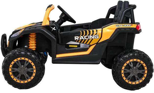 Dětské elektrické auto Buggy UTV 2000M Racing, zlaté
