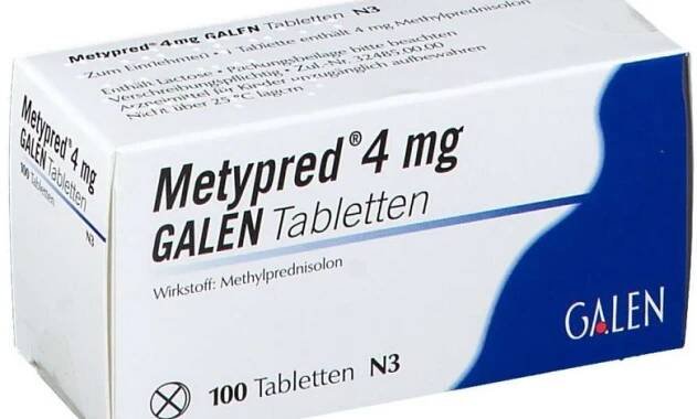 Metipred: návod k použití léku, struktura, Kontraindikace