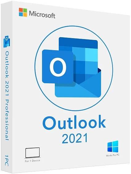 Microsoft outlook 2021 professional For 1 PC - FLIXEASY