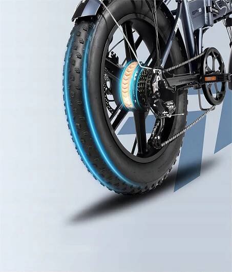 Skládací Elektrokolo Engwe EP-2 Boost 13Ah 120KM pro dospělé 20" Materiál rámu hliník