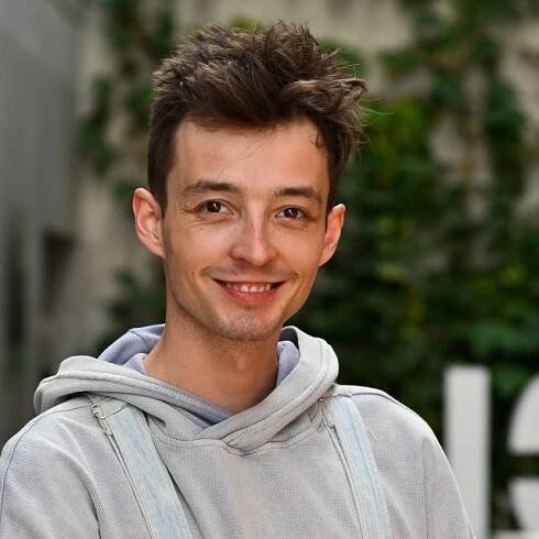 Herec Denis Šafařík | foto: Agáta Nezbedová,  Český rozhlas
