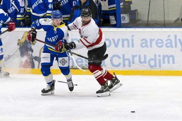 HC Chrudim – TJ Spartak Nové Město nad Metují 2 : 3 pp (1 : 0, 1 : 0, 0 : 2 – 0 : 1) - novinychrudim